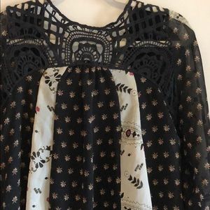 free people pattern floral small dress